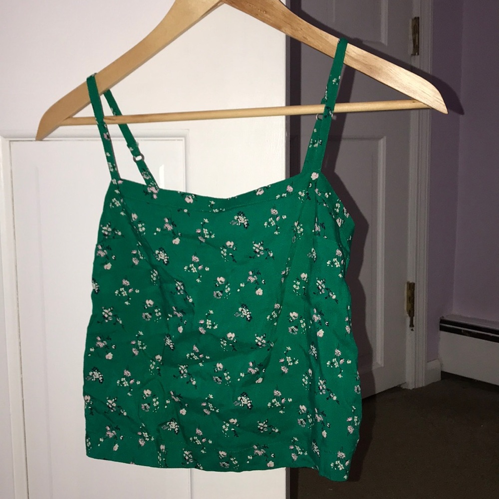 floral tank top